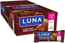 CLIF Luna Whole Nutrition Bars - Caramel Walnut Brownie 15 pack x 48g - Protein snacks