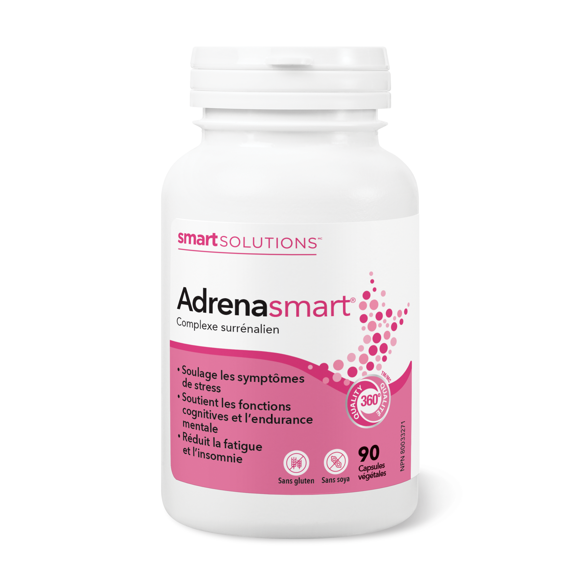Smart Solutions Adrenasmart - 90 capsules - - Adaptogen