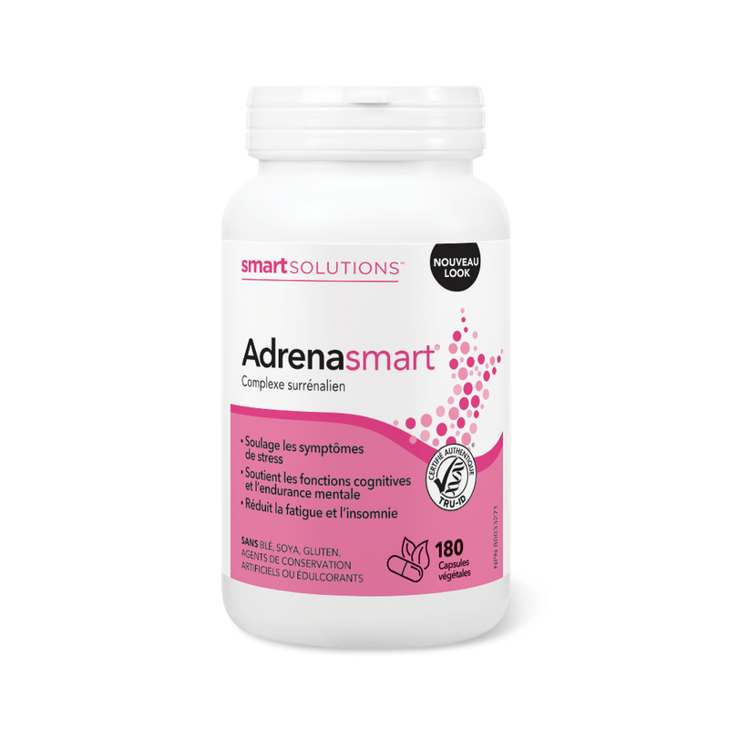 Smart Solutions Adrenasmart - 180 capsules 07 31 2025 - Adaptogen