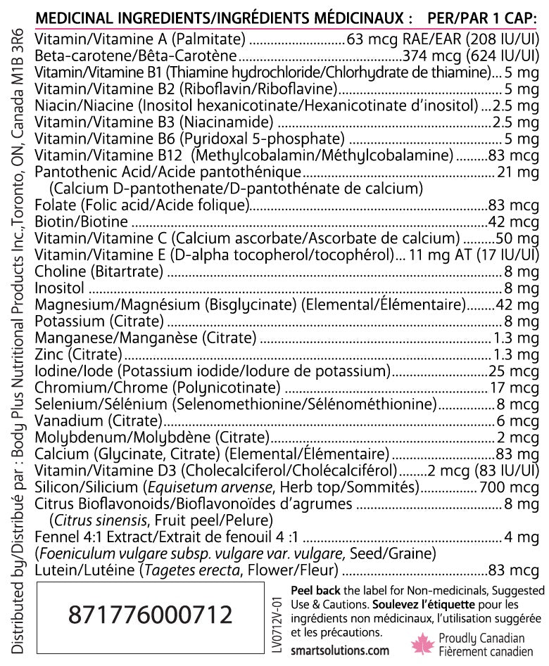 Smart Solutions MULTIsmart - 180 capsules - Women's Health
