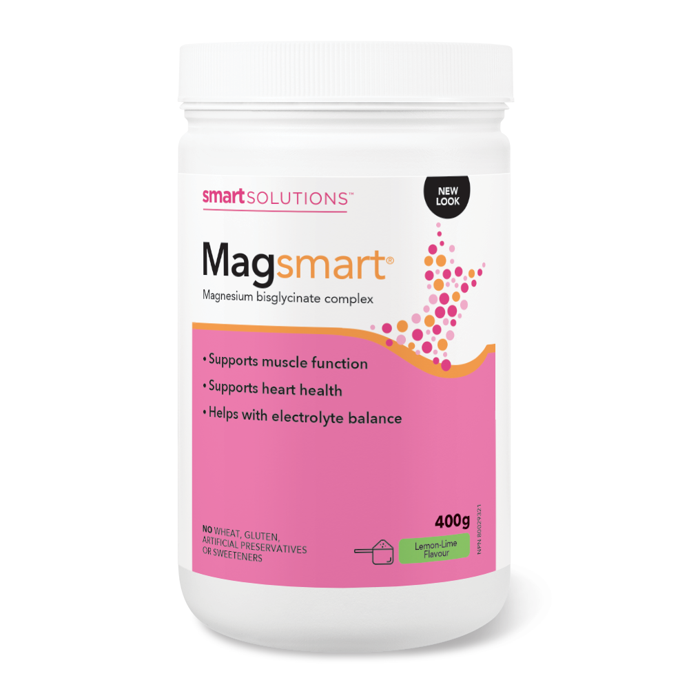 Smart Solutions MAGsmart Powder - Lemon Lime 400g 05 01 2025 - Magnesium