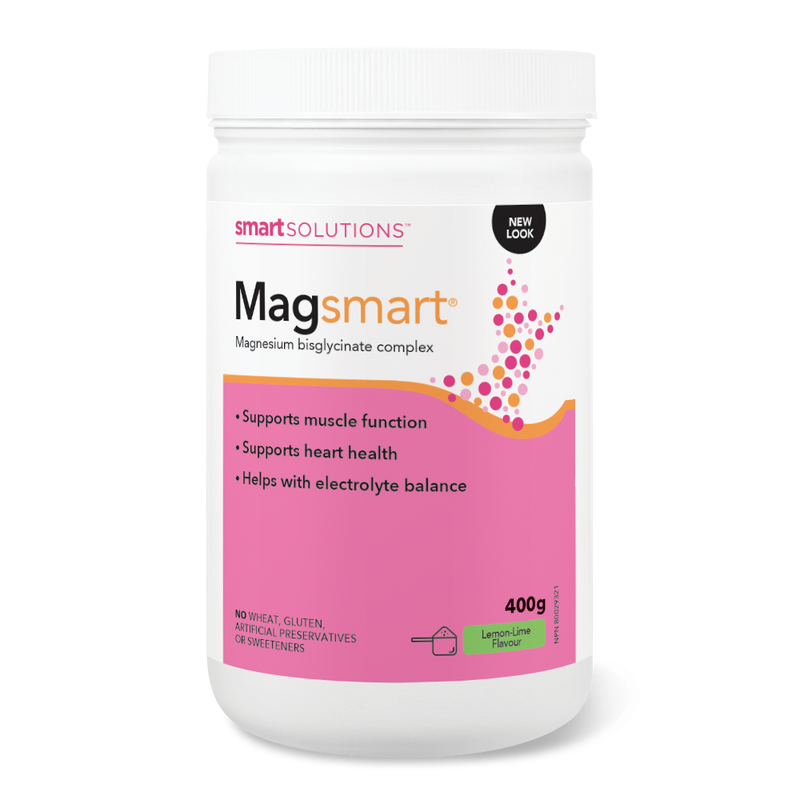 Smart Solutions MAGsmart Powder - Lemon Lime 400g 05 01 2025 - Magnesium