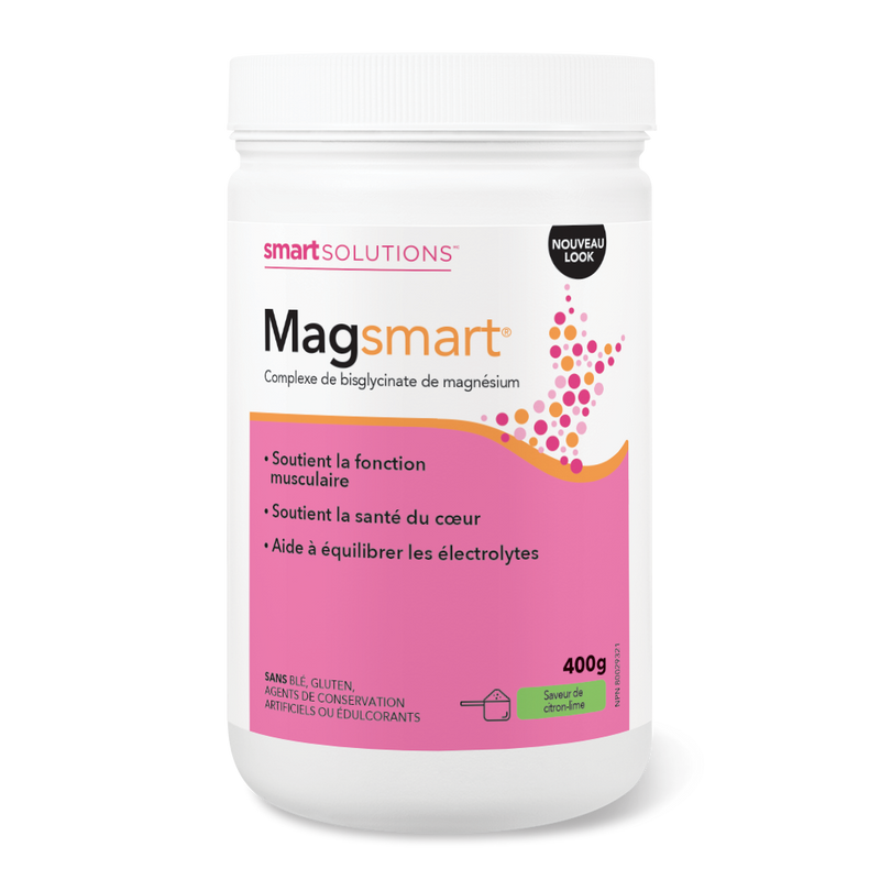 Smart Solutions MAGsmart Powder - Lemon Lime 400g 05 01 2025 - Magnesium