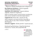 Smart Solutions Magnesium Bisglycinate - 90 vegetable capsules - Magnesium