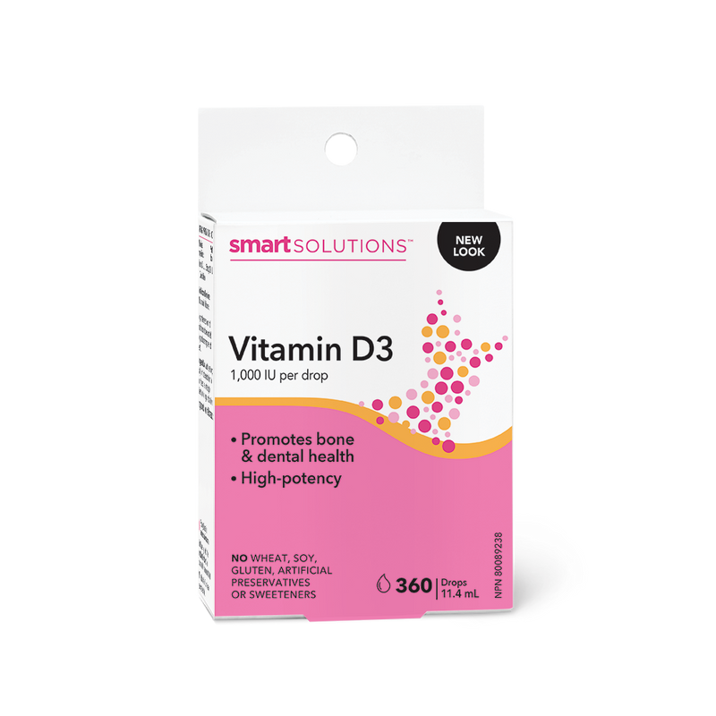 Smart Solutions Vitamin D3 Droplets - - Vitamin D