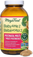 MegaFood Baby and Me 2 Postnatal Multi - 120 tablets - Multivitamin
