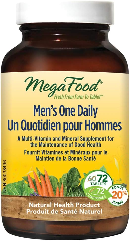 Megafood Men's One Daily 72 tabs