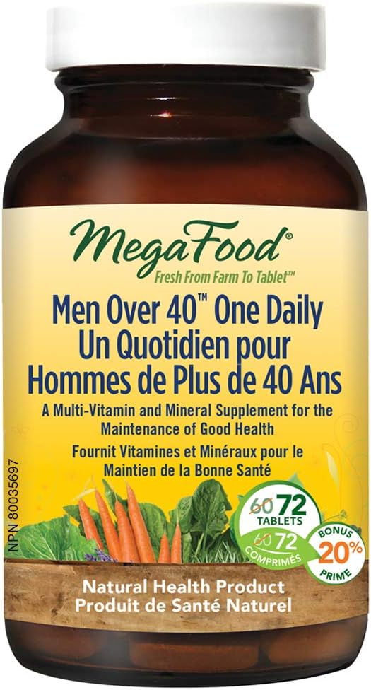 Megafood Men Over 40 One Daily 72 tabs