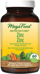 MegaFood Zinc - 60 tablets - Zinc
