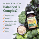 MegaFood Balanced B Complex - 90 tablets - Vitamin B