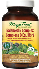 MegaFood Balanced B Complex - 72 tablets - Vitamin B