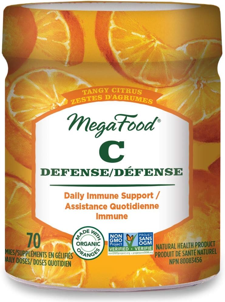 Megafood Vitamin C Defense 70 gummies / Tangy Citrus