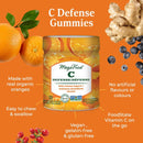 MegaFood Vitamin C Defense - 70 gummies Tangy Citrus - Vitamin C