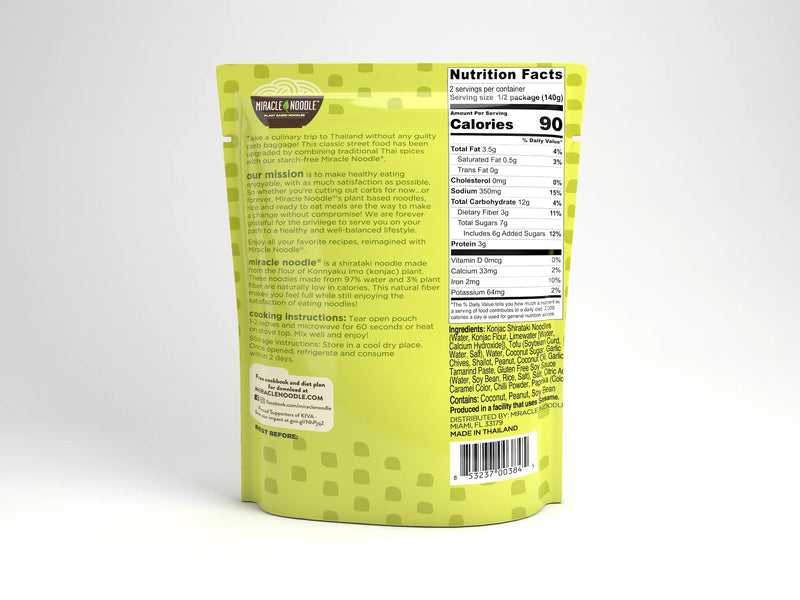 Miracle Noodle Ready-to-Eat Meal Pad Thai / 280g