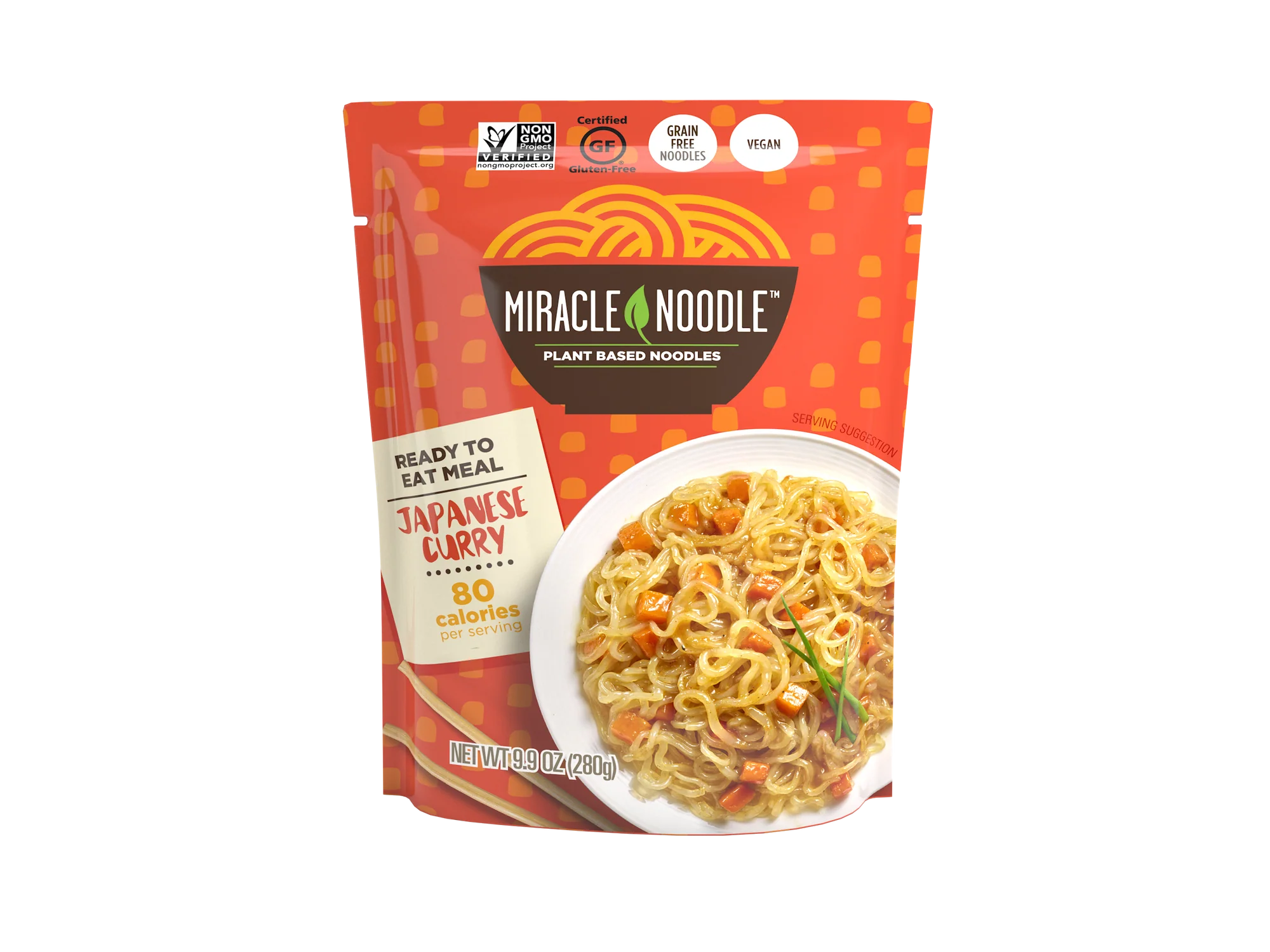 Miracle Noodle Ready-to-Eat Meal Japanese Curry Noodles / 280g