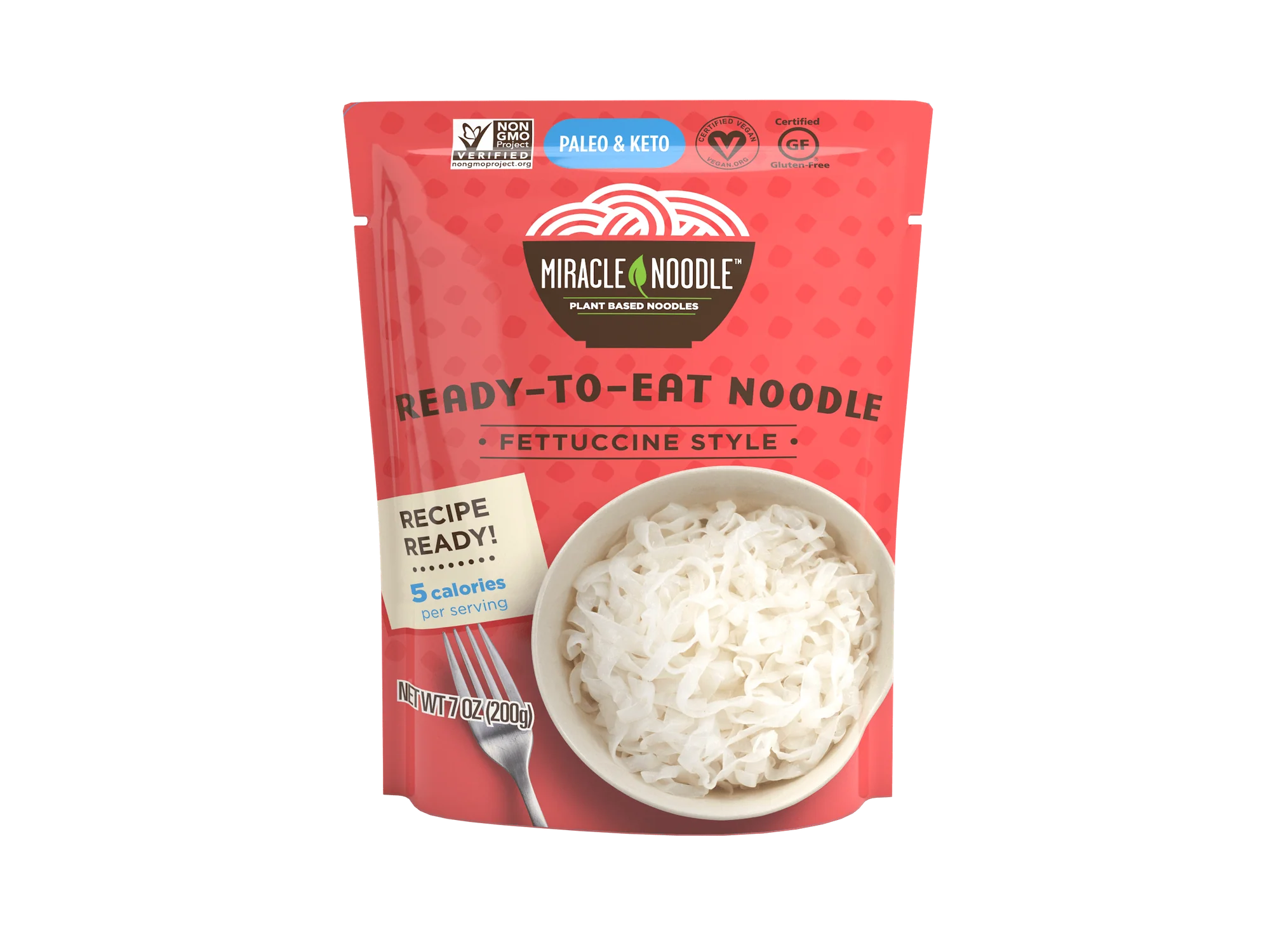Miracle Noodle Ready-To-Eat Noodles Fettuccine / 200g