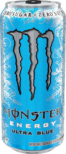 Monster Ultra Blue Zero Sugar - Ultra Blue Zero Sugar 473ml - - Energy Drinks