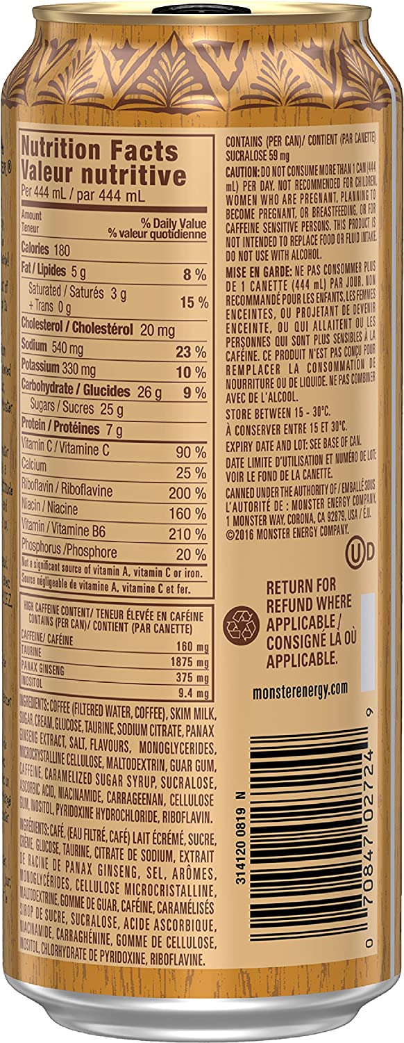 Monster - Java Coffee + Energy Drink