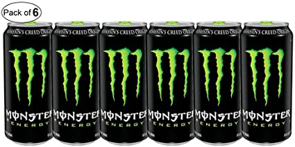Monster Energy Can Original, pack of 6 cans / 6x473ml
