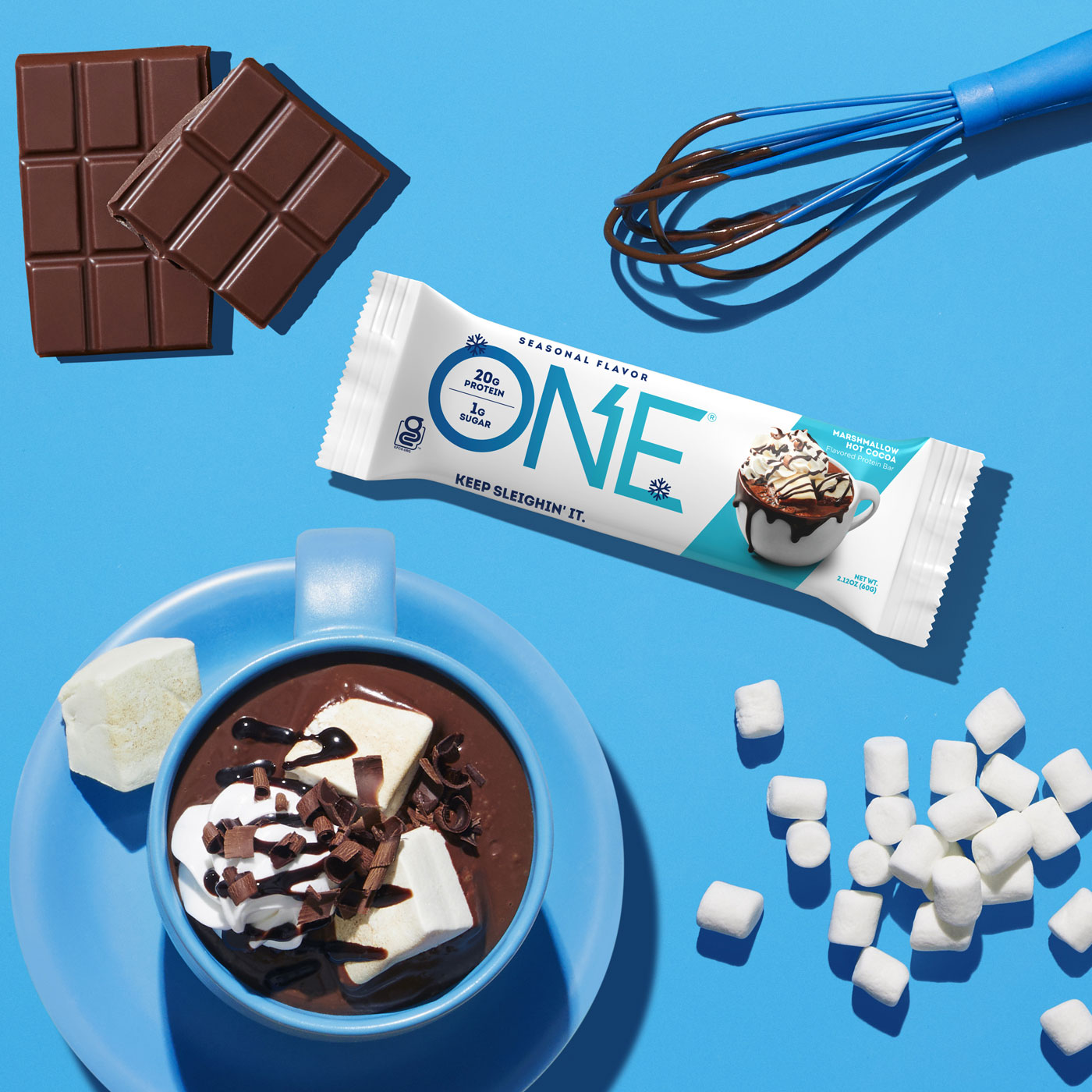 ONE PROTEIN BARS MARSHMLW HOT COCOA / 60g