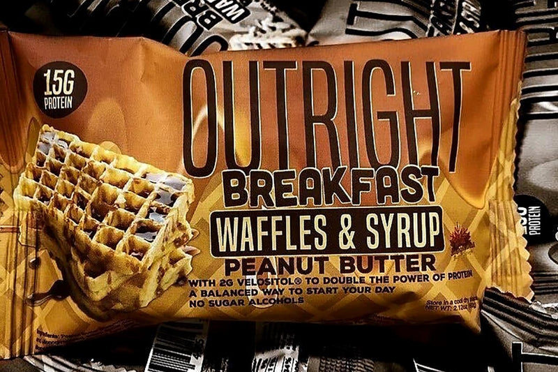 MTS OUTRIGHT PROTEIN BARS BREAKFAST WAFFLES & SYRUP / 60g