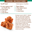 PB2 Apple Cinnamon Muffin - - Baking Mix