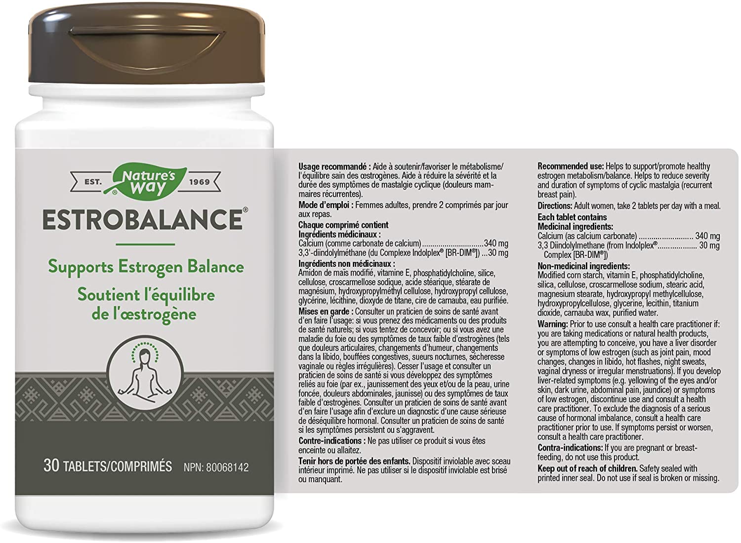 Nature's Way Estro Balance™ (DIM 120 mg) 30 Tabs