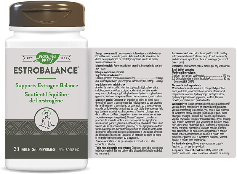 Nature's Way Estro Balance™ (DIM 120 mg) 30 Tabs