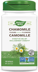 Nature's Way Chamomile Flowers - 100 vegetarian capsules - Herbals