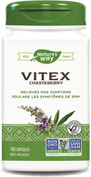 Nature's Way Vitex Chasteberry - 100 vegetarian capsules - Herbals