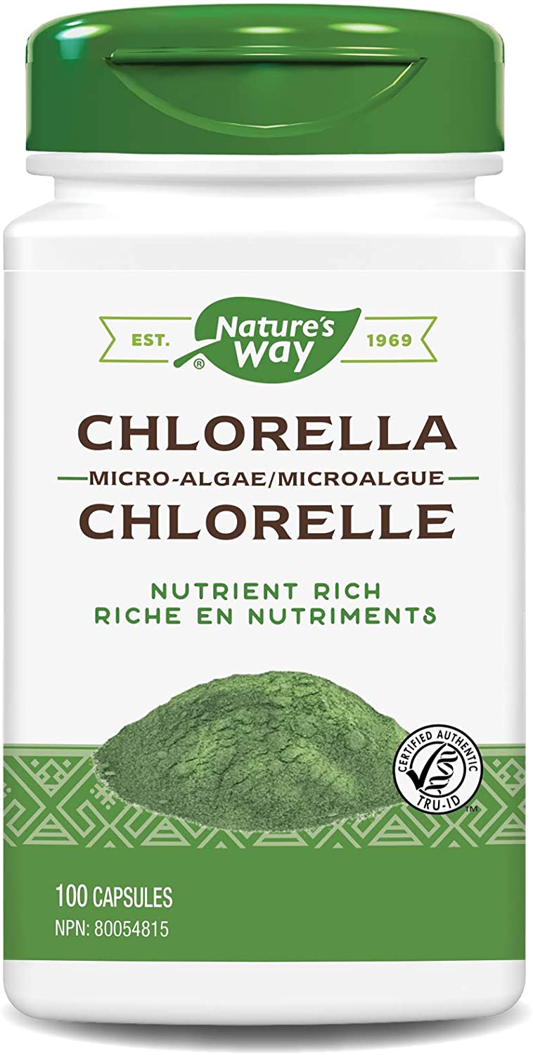 Nature's Way Chlorella 100 Veg Caps