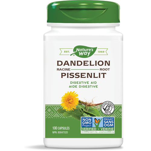 Nature's Way Dandelion Root 100 Veg Caps