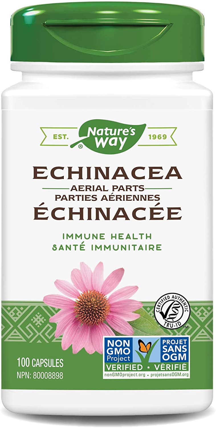 Echinacea Herb 100 Veg Caps