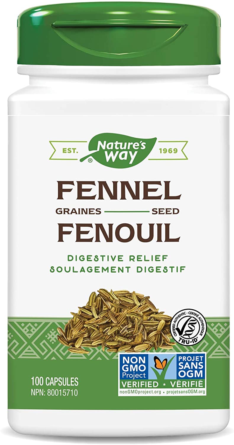 Nature's Way Fennel Seed 100 Veg Caps