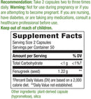 Nature's Way Fenugreek Seed - 100 vegetarian capsules - Herbals