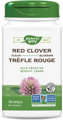 Nature's Way Red Clover Blossoms - 100 vegetarian capsules - Herbals