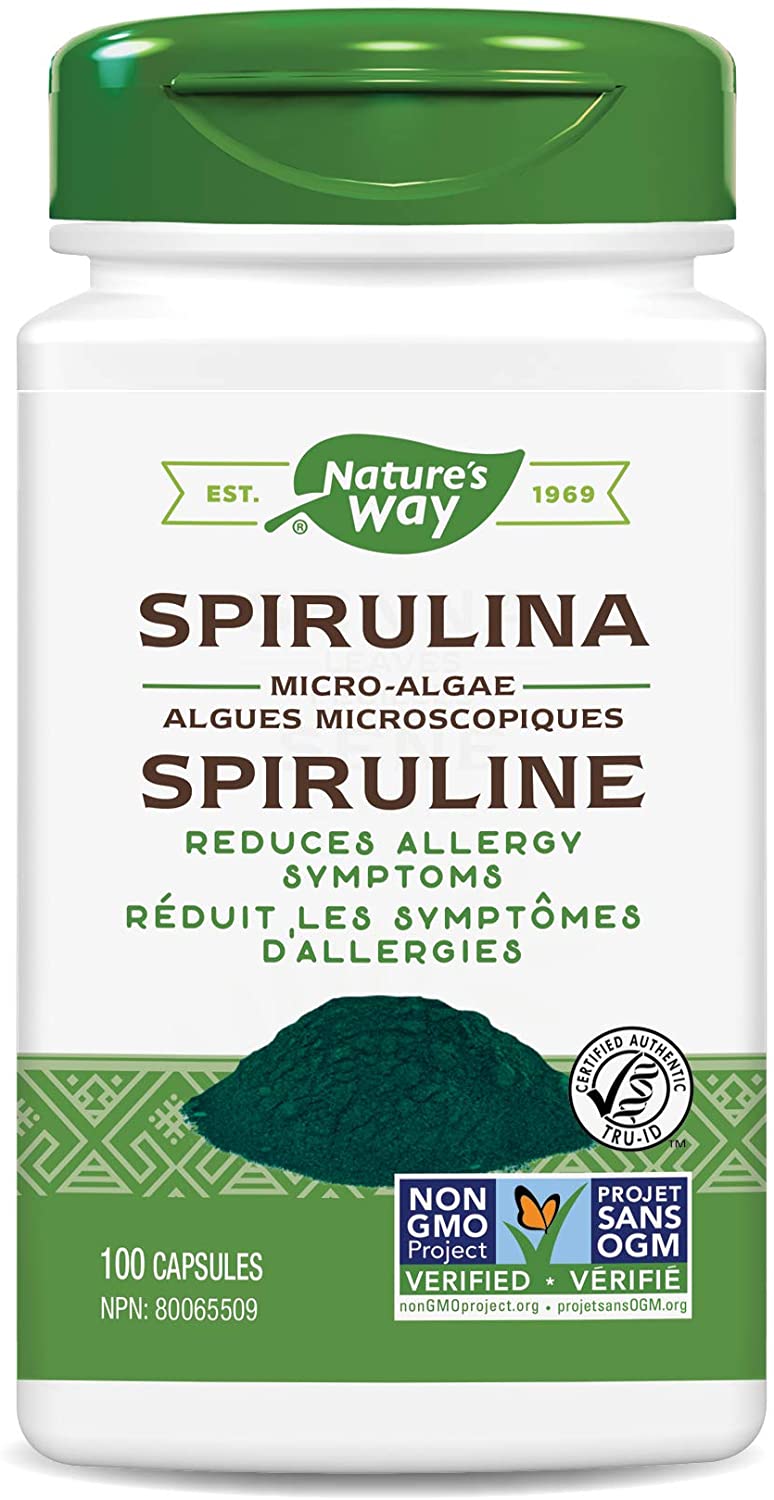 Nature's Way Spirulina 100 Veg Caps