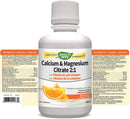 Nature's Way Calcium Magnesium Citrate 2:1 with vitamin K2 and Collagen - Orange 500ml - Minerals