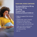 Sambucus Immune Elderberry Syrup - 120ml - Herbals