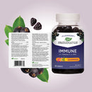 Nature's Way Sambucus Immune Kids with Vitamin C and Zinc - 60 Gummies - Herbals
