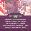 Nature's Way Ashwagandha - 120 vegetarian capsules - Adaptogen