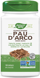 Nature's Way Pau d’Arco Inner Bark - 100 vegetarian capsules - Herbals
