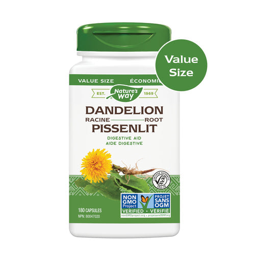 Nature's Way Dandelion Root 180 Veg Caps