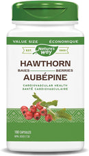 Nature's Way Hawthorn Berries - 180 vegetarian capsules - Herbals