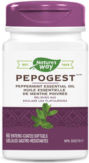 Nature's Way Pepogest (Peppermint Oil) - 60 softgels - Herbals