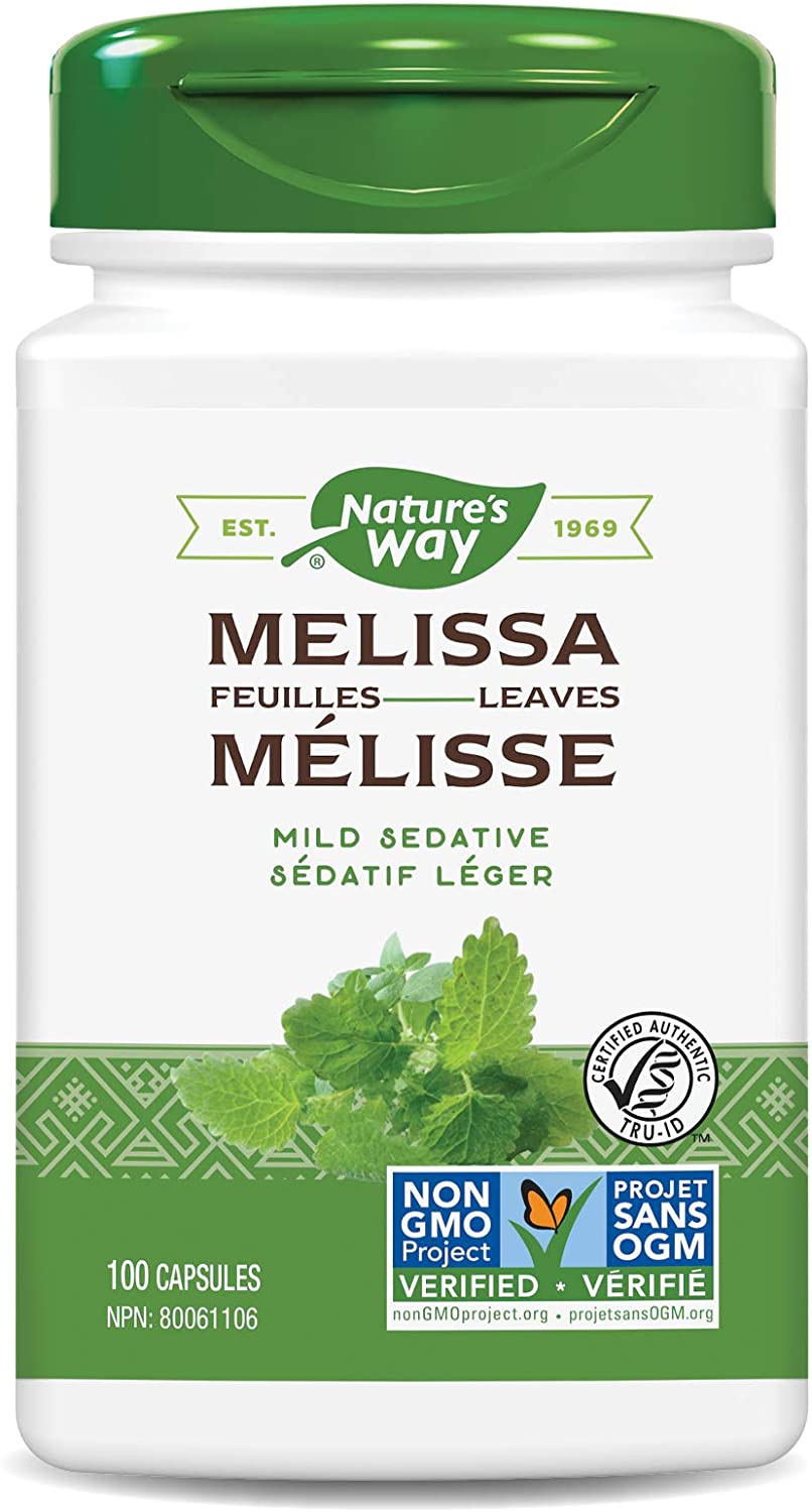 Melissa-Leaves 100 Veg Caps