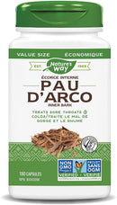 Nature's Way Pau d’Arco Inner Bark - 180 vegetarian capsules - Herbals