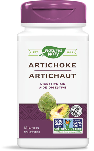 Nature's Way Artichoke - 60 vegetarian capsules - Herbals