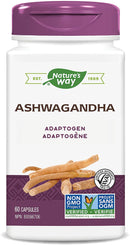 Nature's Way Ashwagandha - 60 vegetarian capsules - Adaptogen