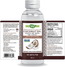 Nature's Way Liquid Coconut Oil - 300ml - - Cooking Oil